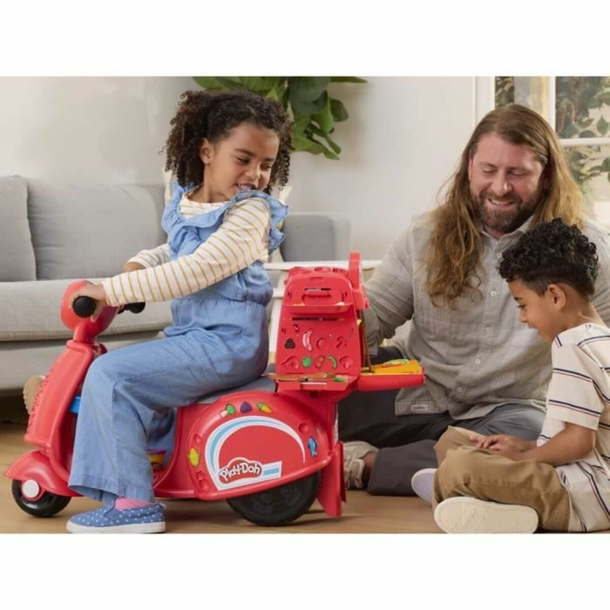 Modellera Spel Play-Doh My Pizza Scooter rouge - 4