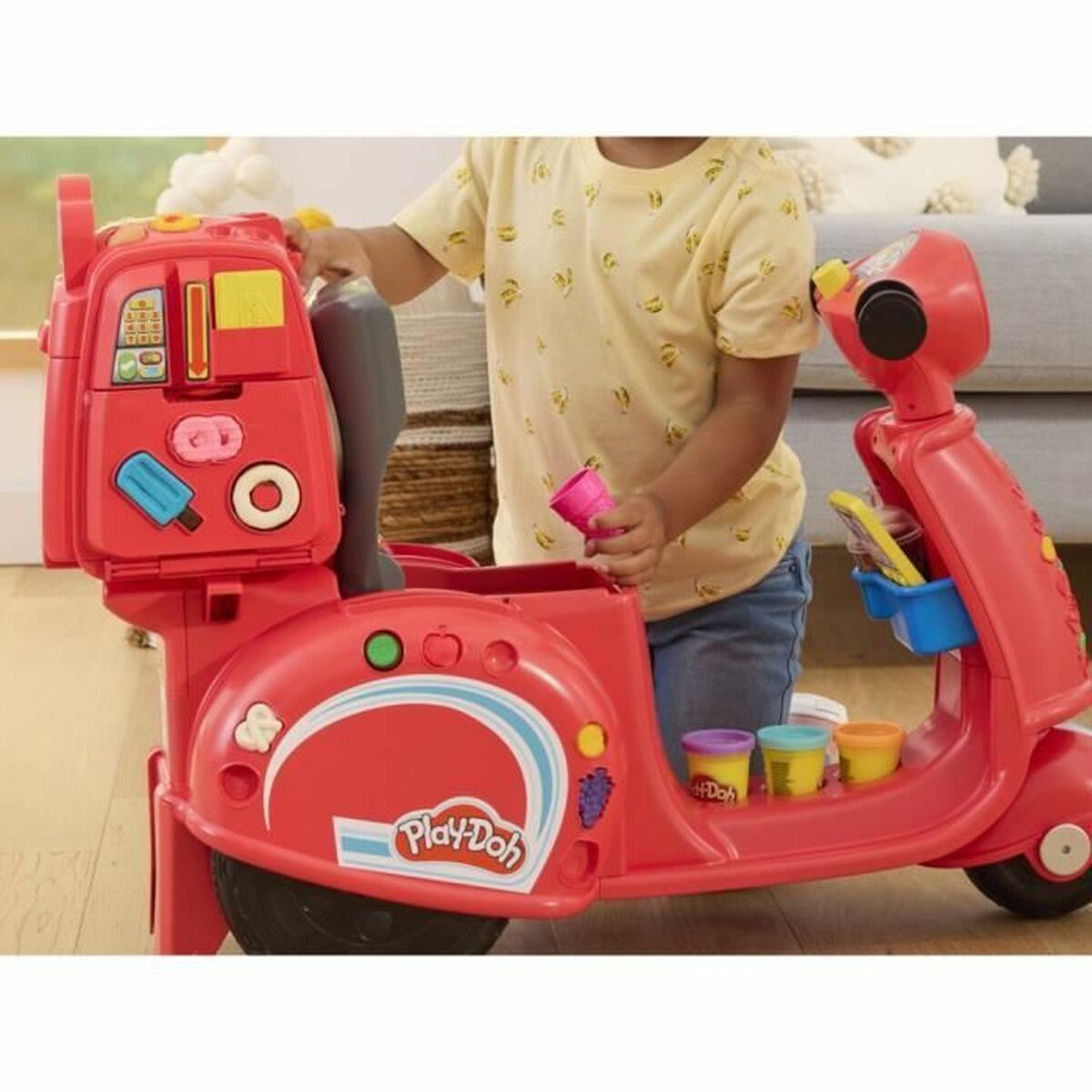 Modellera Spel Play-Doh My Pizza Scooter rouge - 6