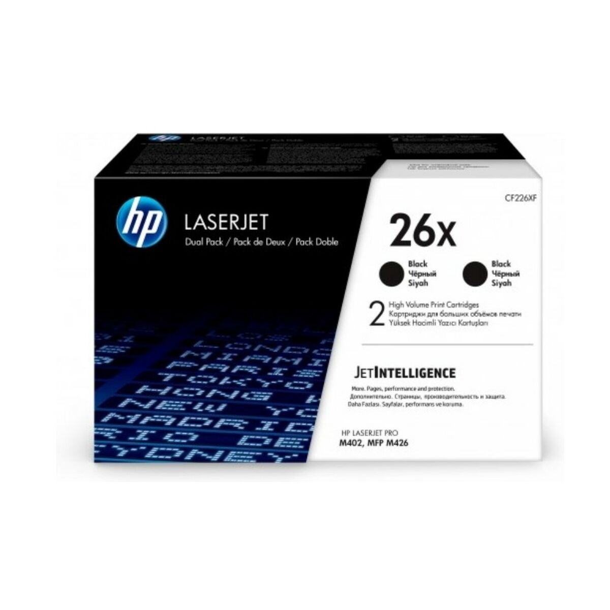 Toner HP CF226XD Svart - 2