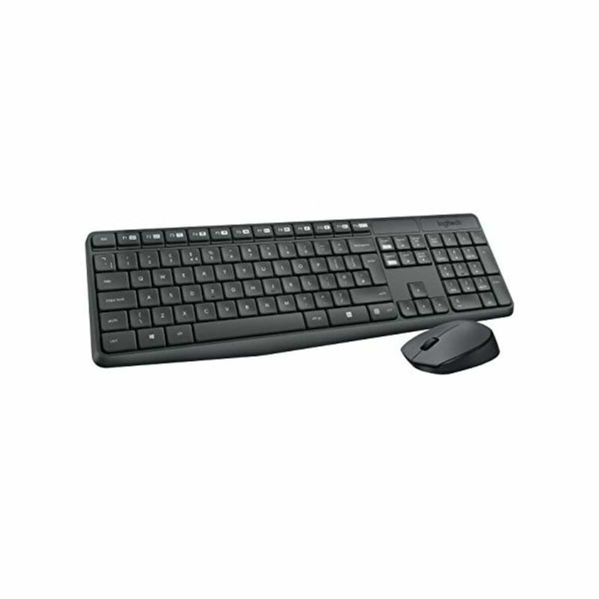 Trådlöst Tangentbord och Mus Logitech 920-007919 Svart Grå spanska Qwerty Spanska QWERTY - 2