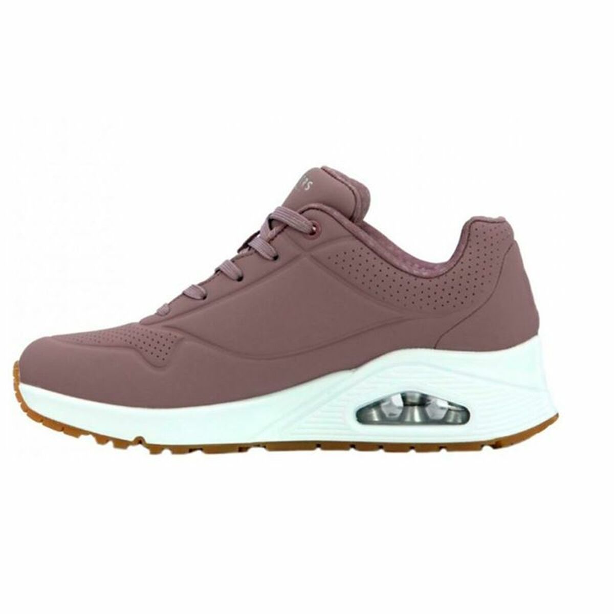 Gymnastiksko, Dam Skechers One Stand on Air Malva Plommon - 4