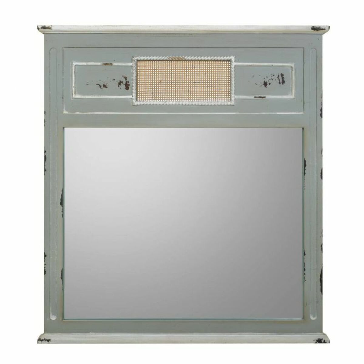 Väggspegel Alexandra House Living Grå 3 x 76 x 70 cm Rektangulär - 3