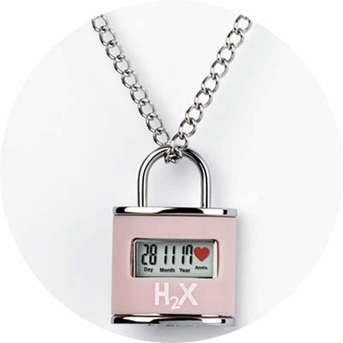 Damklocka H2X IN LOVE ANNIVERSARY DATA ALARM - 3