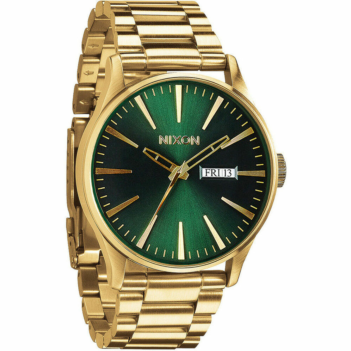Herrklocka Nixon A356-1919 Guld - 3