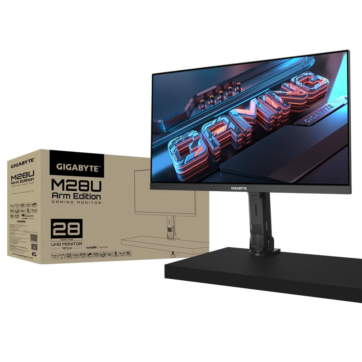 Monitor Gigabyte M28U Arm Edition 28" LED Flicker free - 3