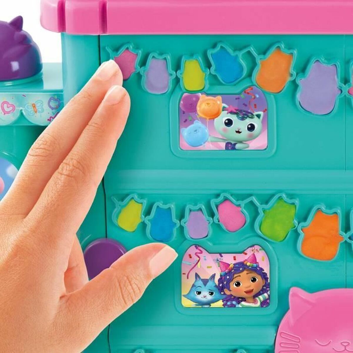 Modellera Spel Canal Toys Gabby's Play Dough House Rose - 5