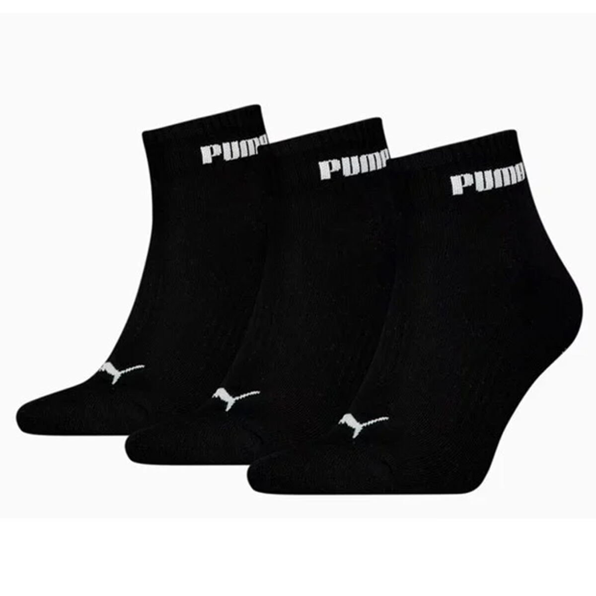 Sportstrumpor Puma CUSHIONED NEXT QUARTER 701225904 002 Svart 3 par