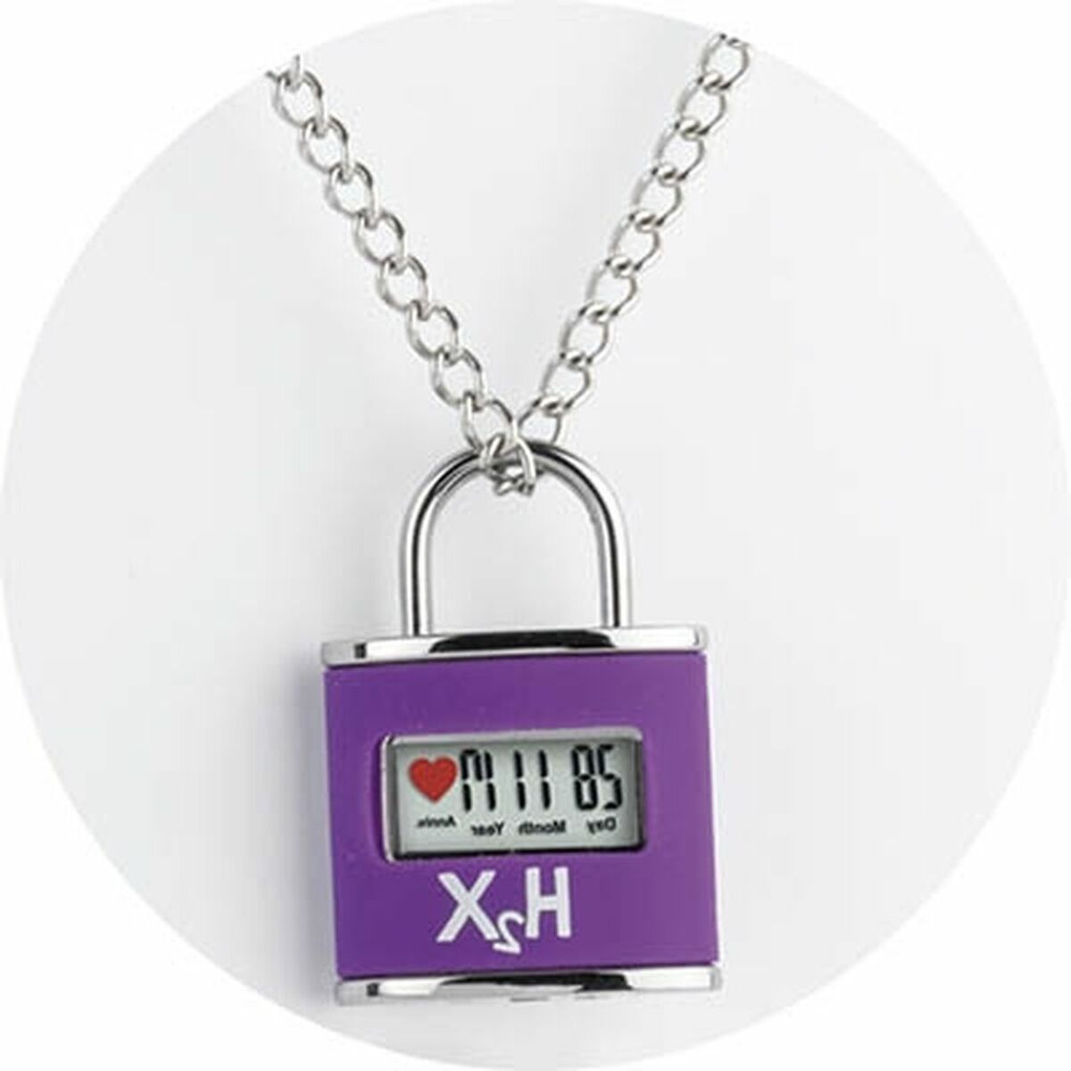 Damklocka H2X IN LOVE ANNIVERSARY DATA ALARM - 3