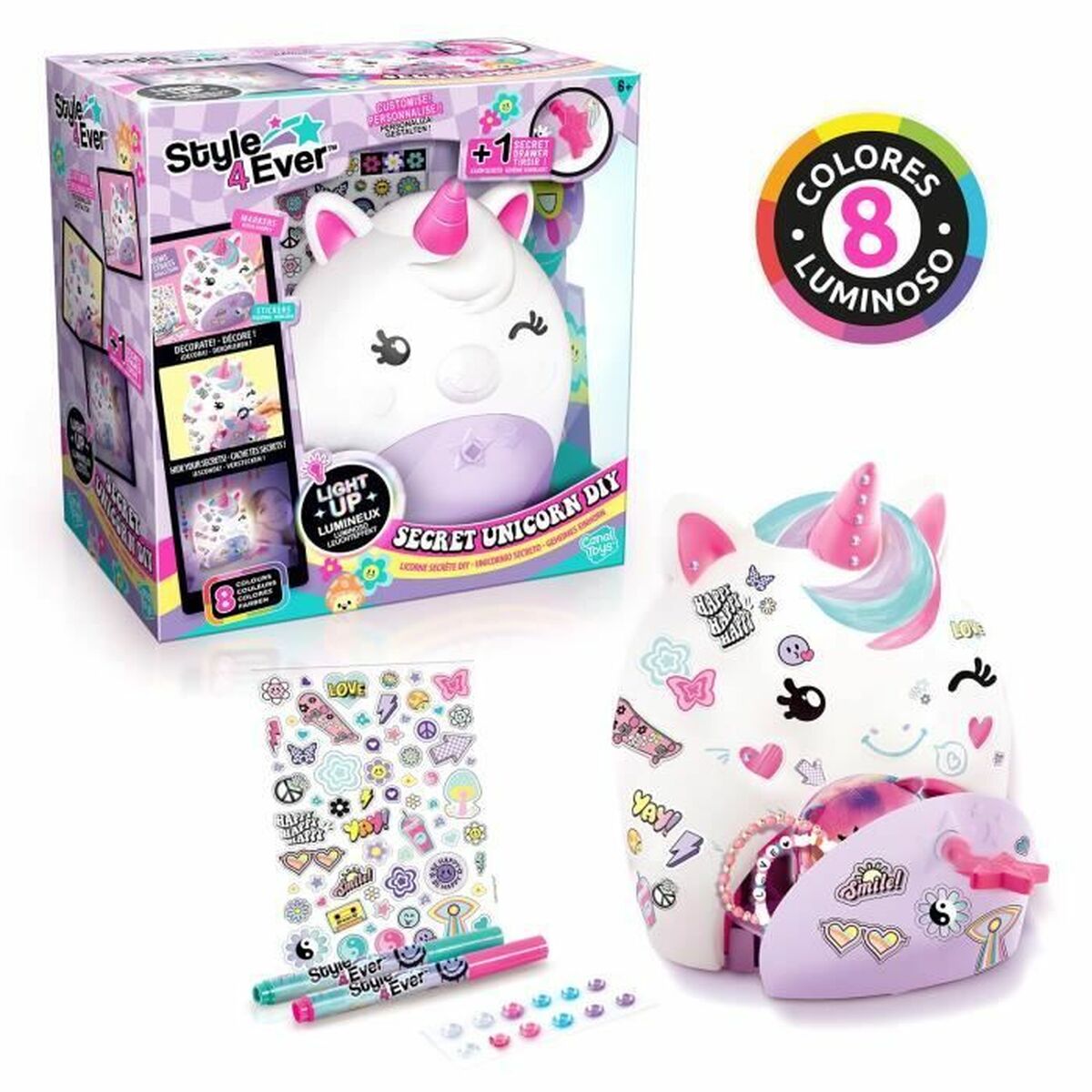 Ritningsset Canal Toys Secret Unicorn Lamp - 2