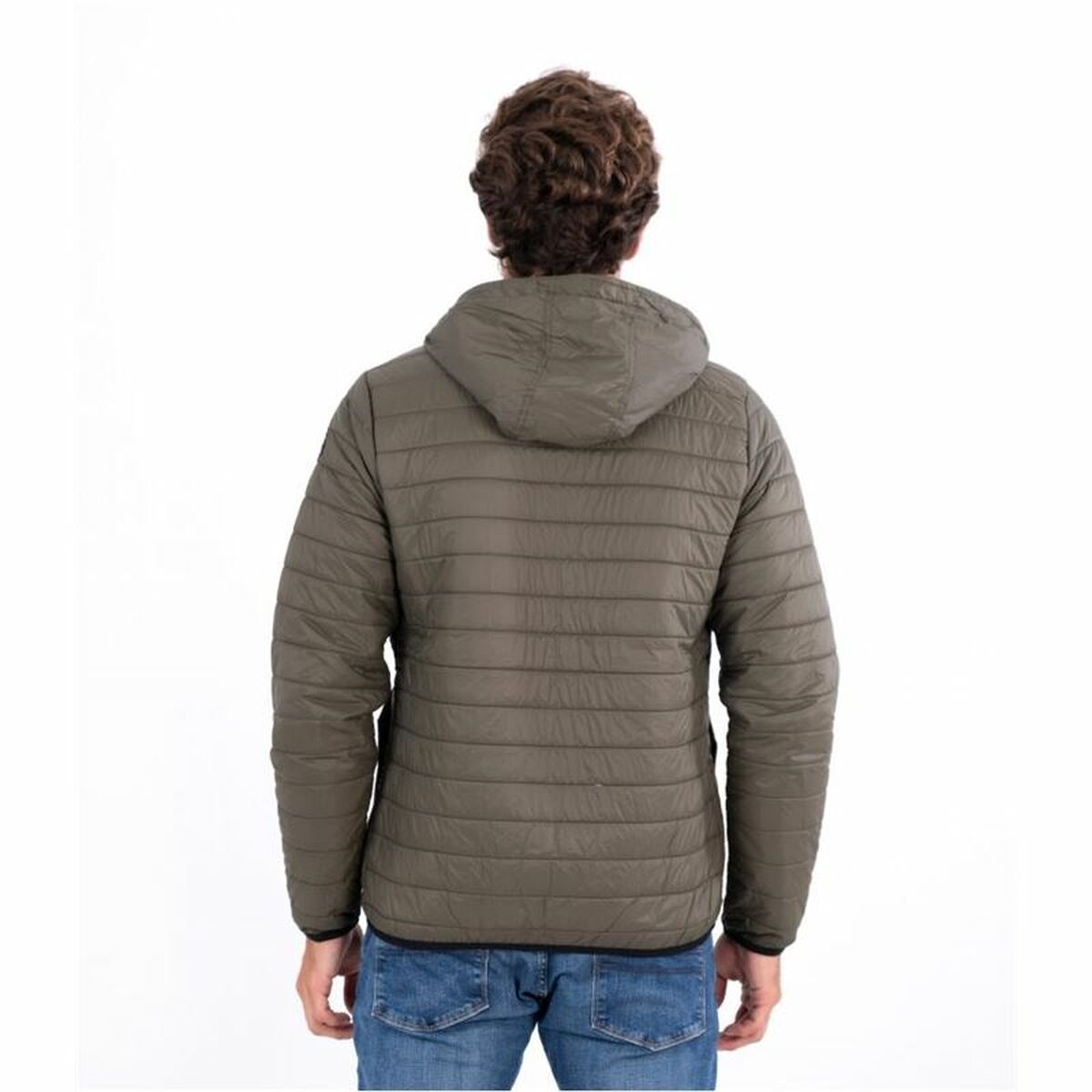 Träningsjacka Herr Hurley  Balsam Quilted Packable Grön - 2
