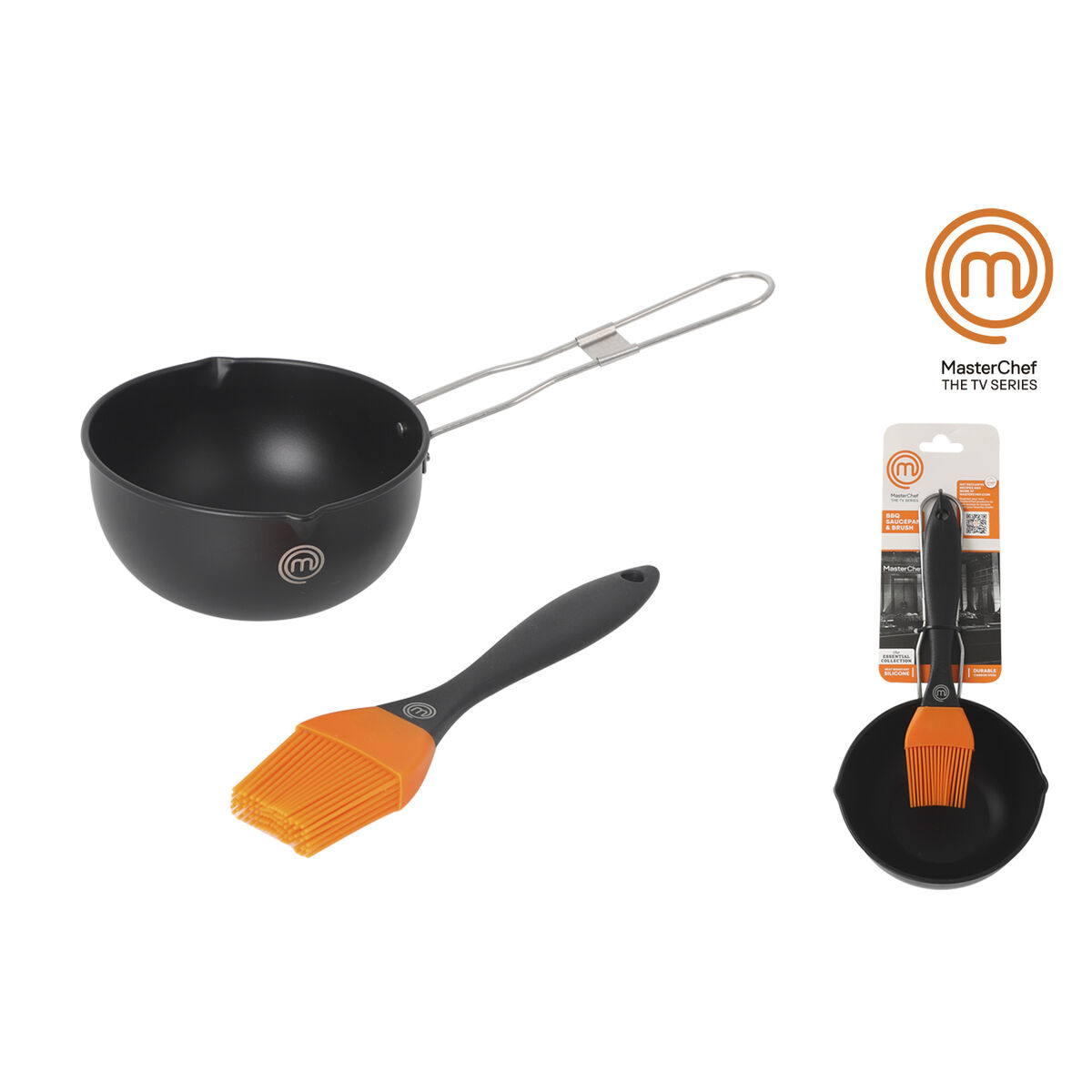 Set med Redskap för Barbecue MasterChef 11,5 X 6 cm Pensel (12 antal) - 2