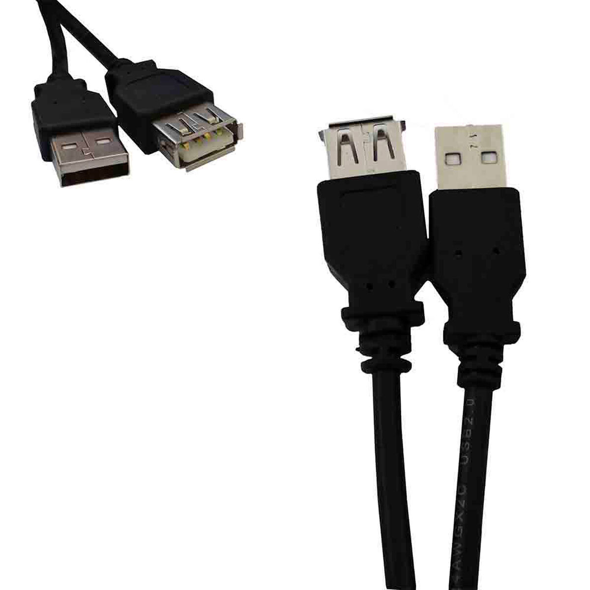 USB-kabel EDM 51253 Svart - 3