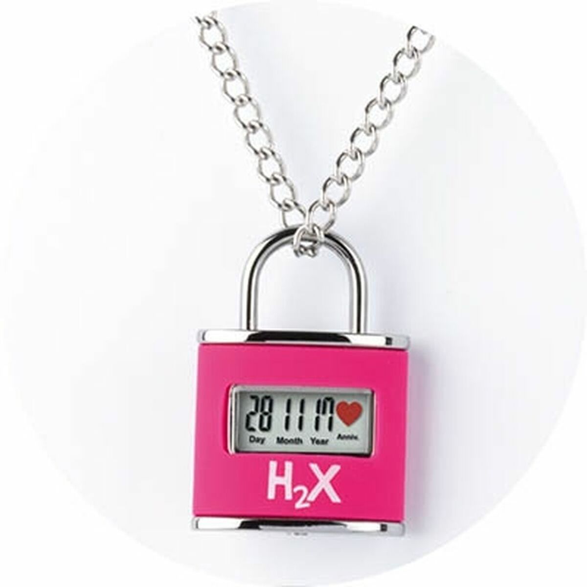 Damklocka H2X IN LOVE ANNIVERSARY DATA ALARM - 3