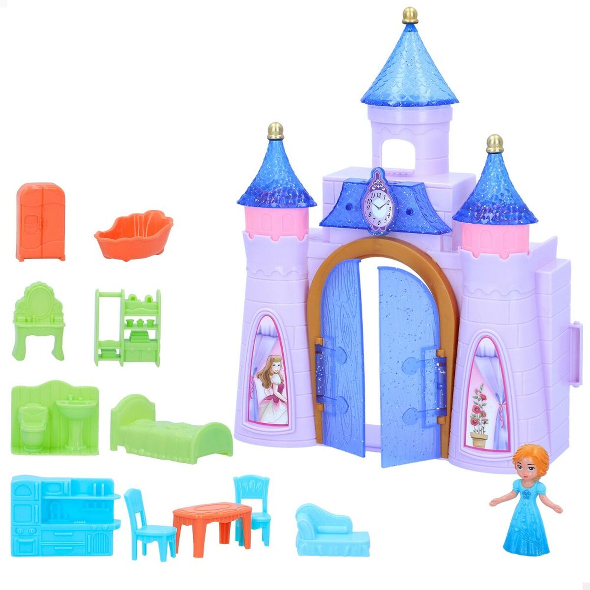 Slott Colorbaby Isabella Little Princess 6 antal - 5