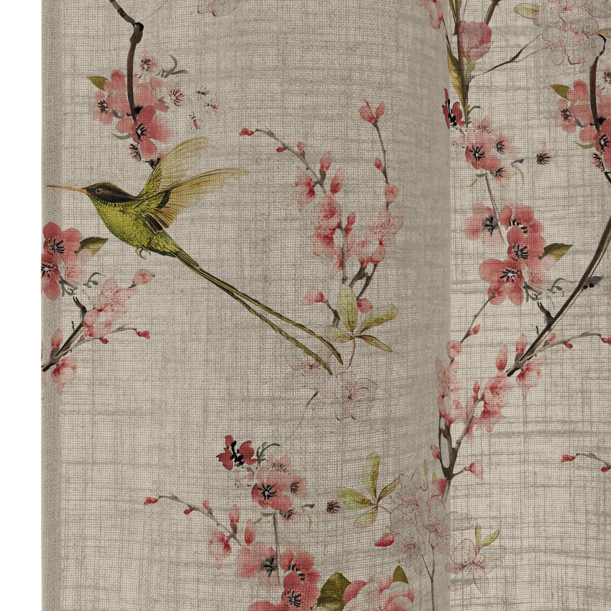 Gardin HappyFriday Chinoiserie Multicolour 140 x 280 cm - 4