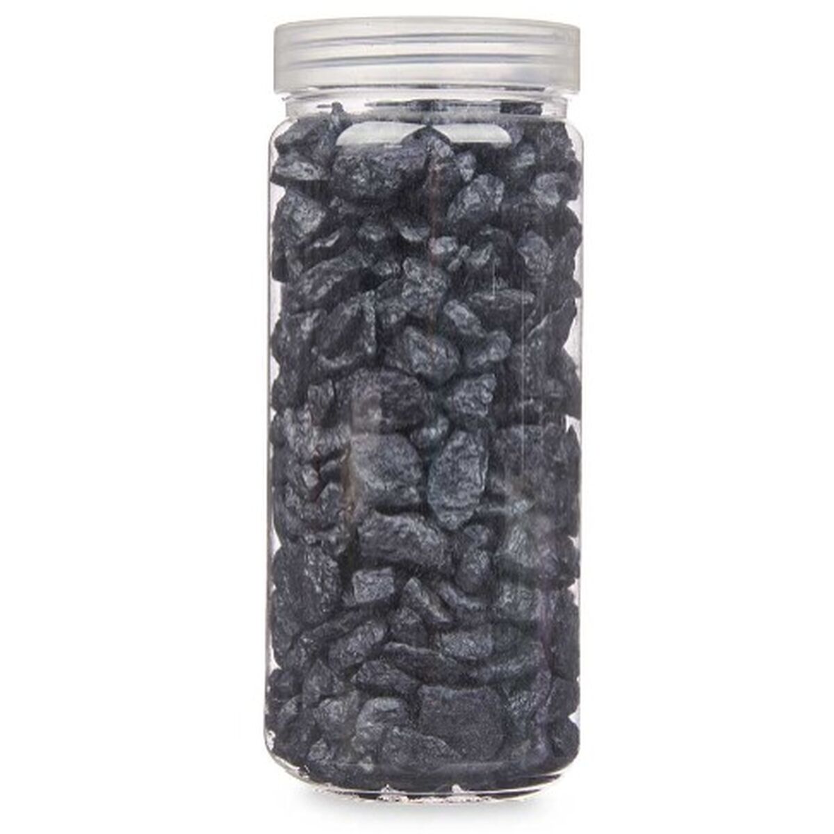 Dekorativa stenar Gift Decor Svart 10 - 20 mm 700 g 6,5 x 15,5 x 6,5 cm 6,2 x 15,3 x 6,2 cm 6,5 x 15,8 x 6,5 cm (12 antal) - 2