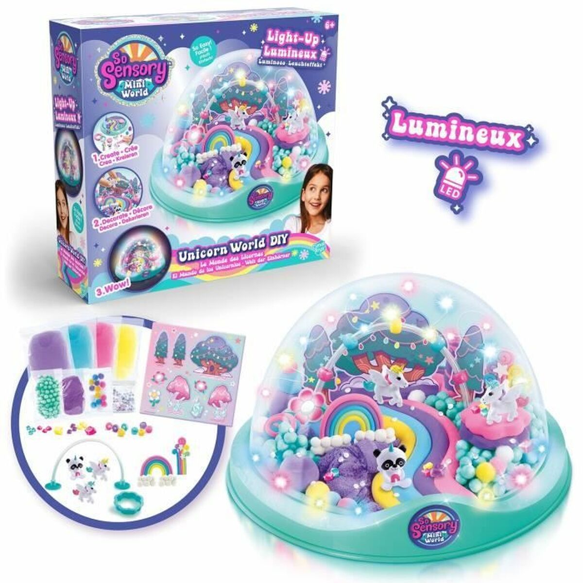Modellera Spel Canal Toys So Sensory Mini World Violett - 4