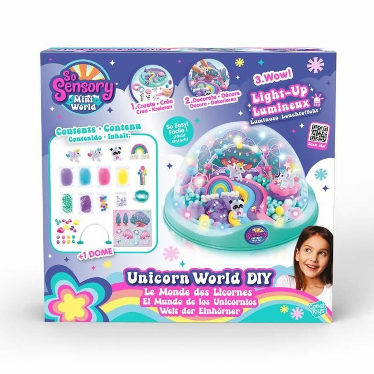 Modellera Spel Canal Toys So Sensory Mini World Violett - 3