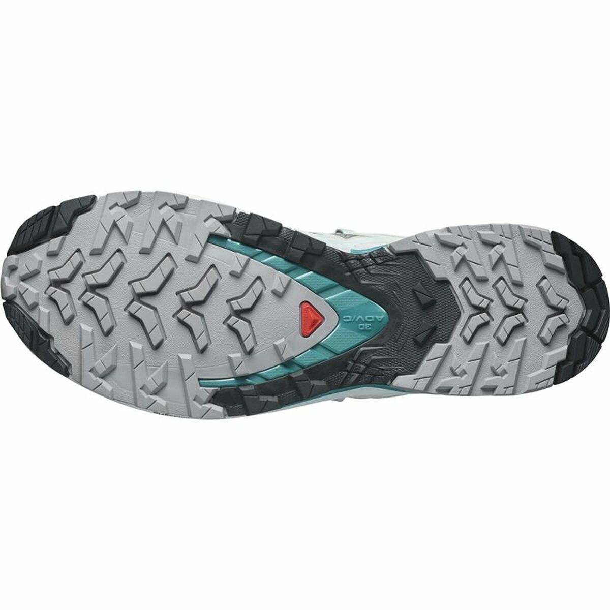 Gymnastiksko, Dam Salomon XA Pro 3D V9 Blå Vit Grå - 3