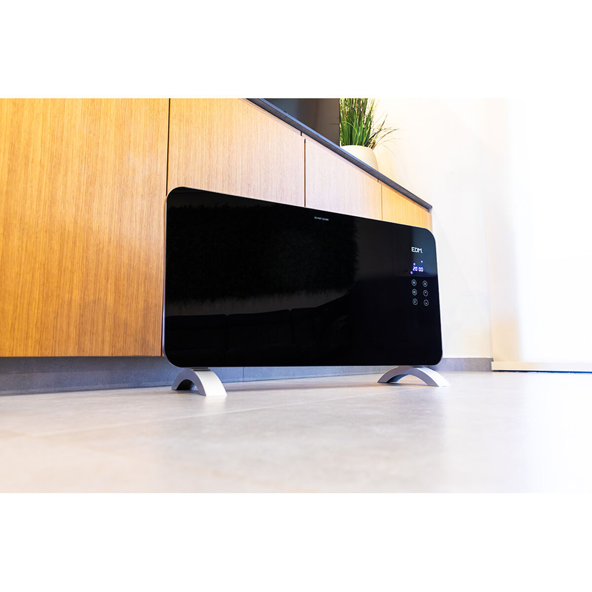 Konvektionselement EDM 07182 07182 Svart 1500 W - 5