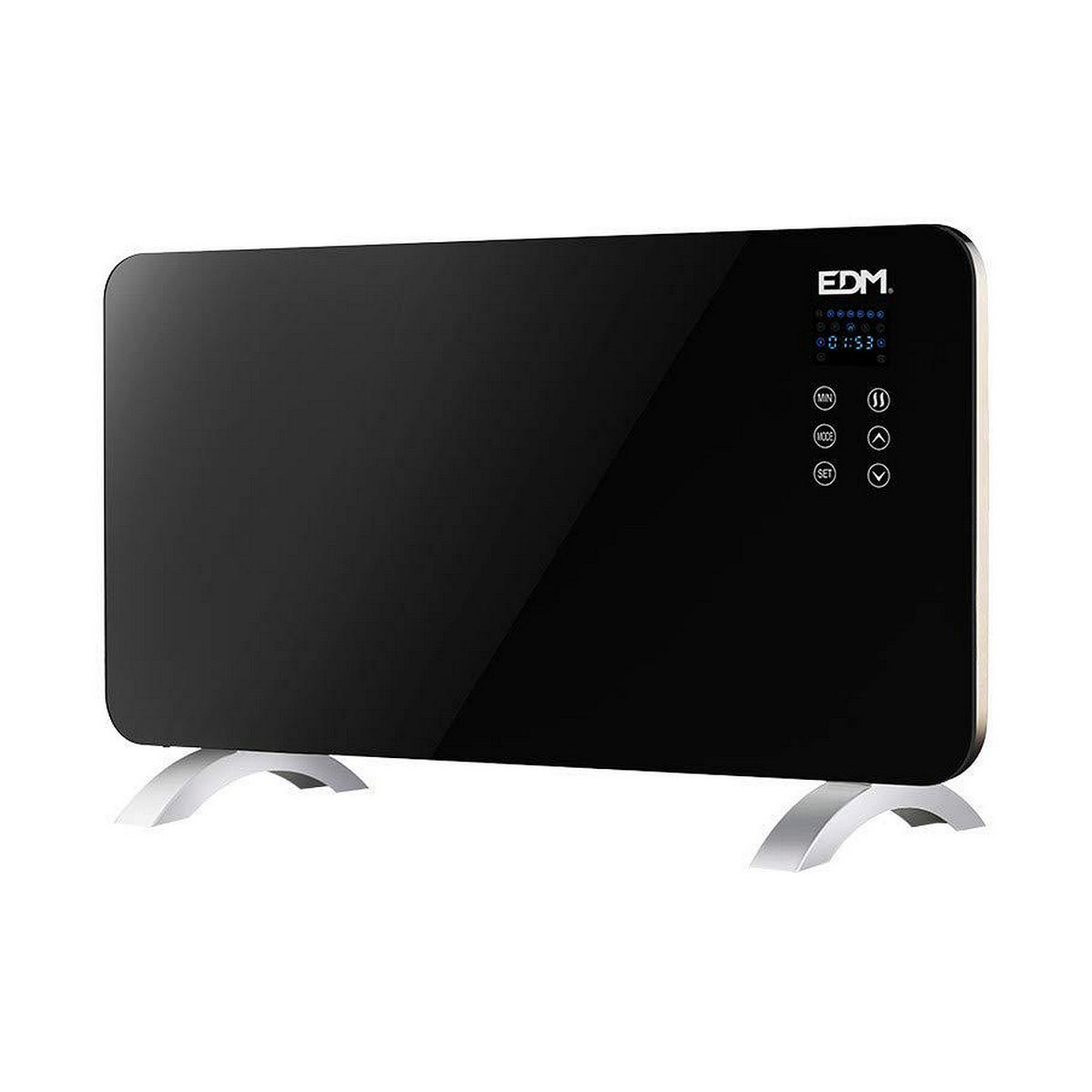 Konvektionselement EDM 07182 07182 Svart 1500 W - 2