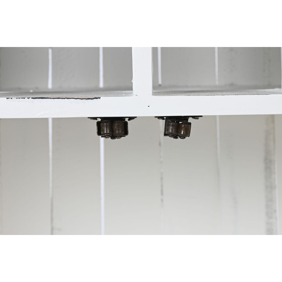 Avlastningsmöbler Home ESPRIT Vit Trä 55 x 35 x 195 cm BAR - 4