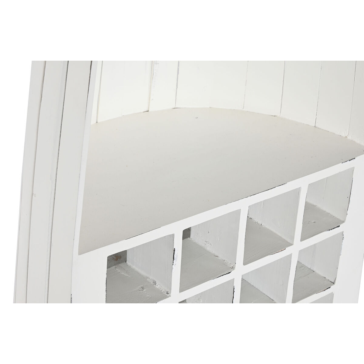 Avlastningsmöbler Home ESPRIT Vit Trä 55 x 35 x 195 cm BAR - 8
