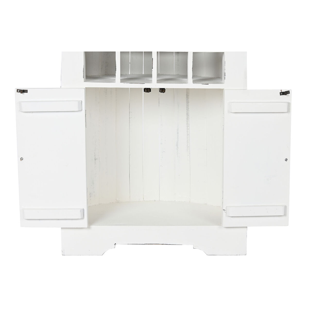 Avlastningsmöbler Home ESPRIT Vit Trä 55 x 35 x 195 cm BAR - 7