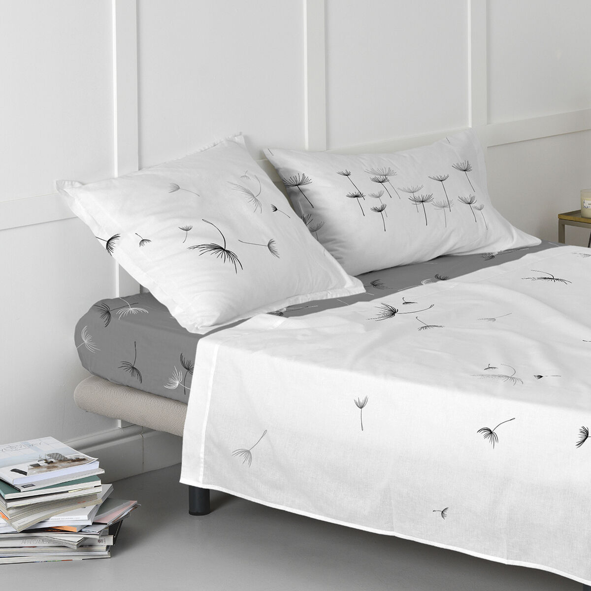 Underlakan HappyFriday BLANC Multicolour 200 x 200 x 32 cm - 8