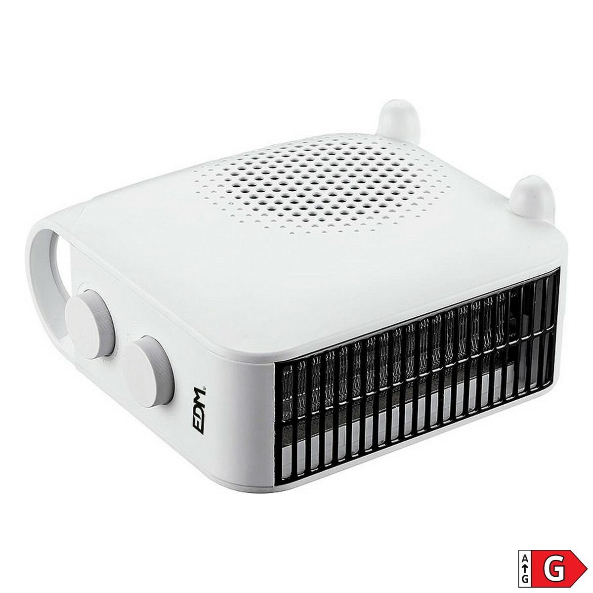 Värmeelement EDM 07227 Vit 1000 - 2000 W - 5