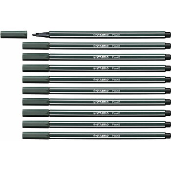 Tuschpennor Stabilo Pen 68 (10 Delar)