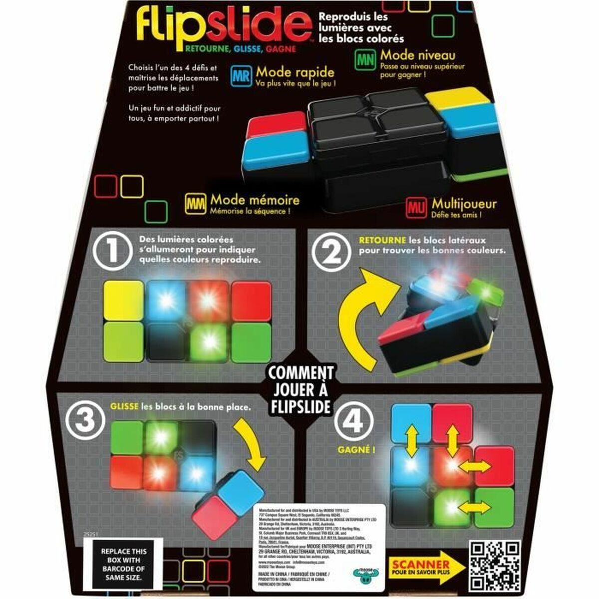 Utbildningsspel Moose Toys Flipslide - 2