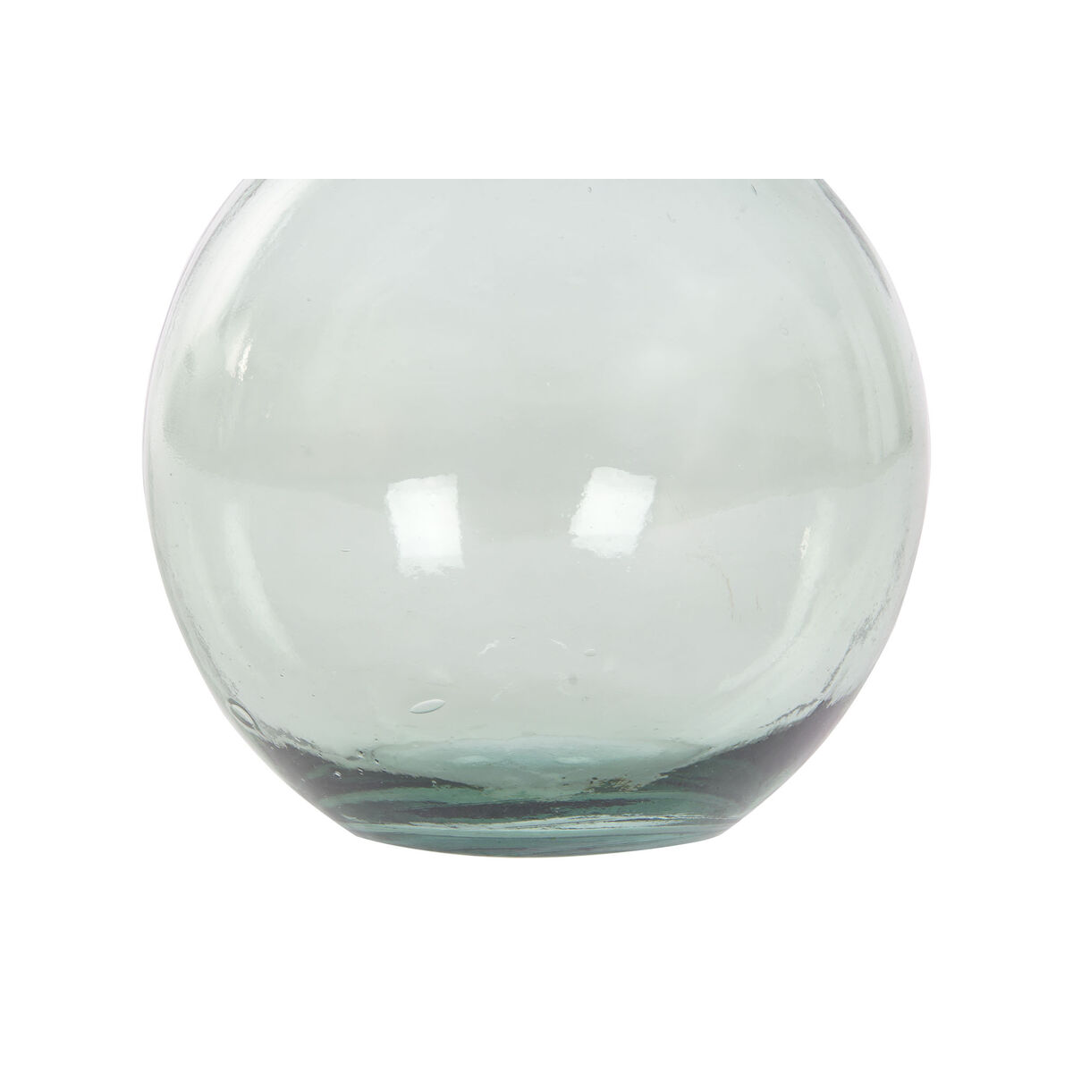 Vas DKD Home Decor 29 x 29 x 36 cm Grön Härdat glas - 6
