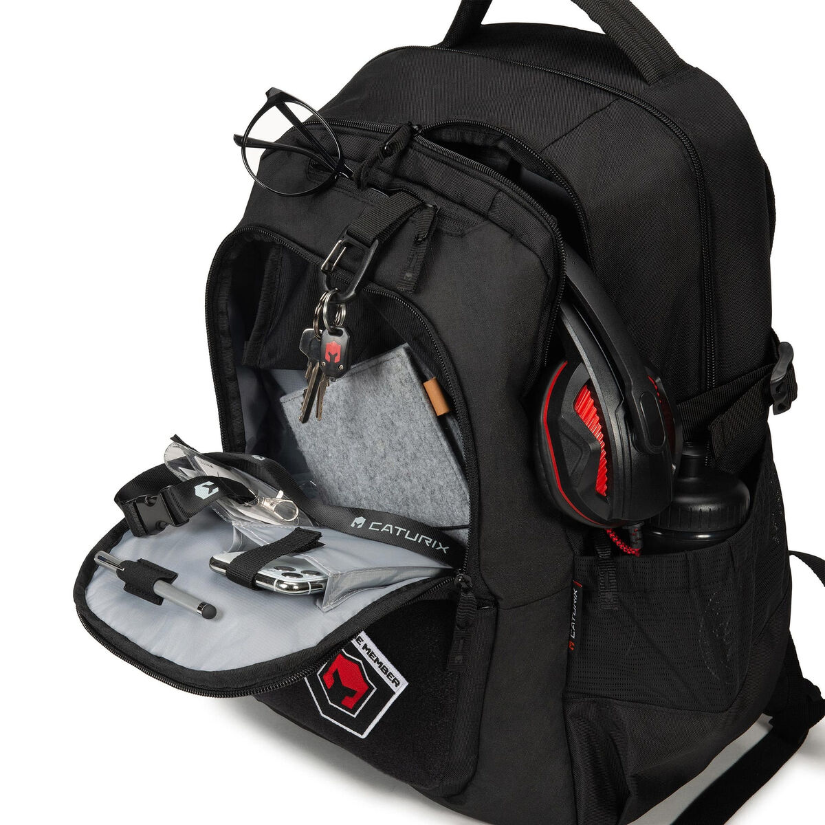 Laptopryggsäck Caturix CTRX-13 Svart - 3