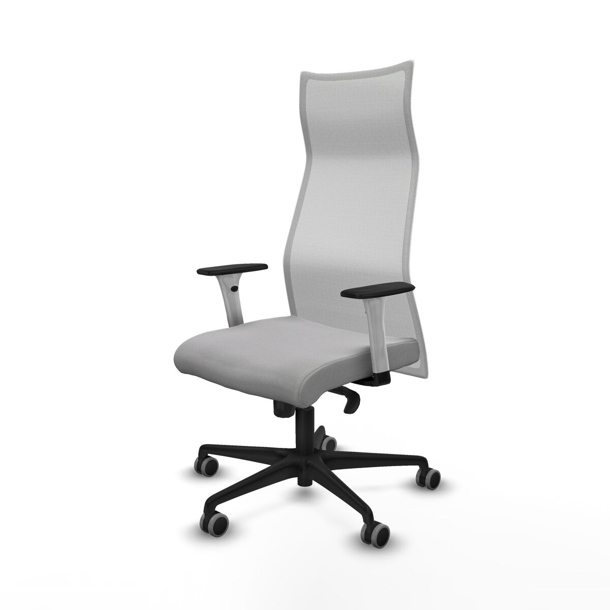Kontorsstol Piqueras y Crespo B1B036G Ljusgrå - 2