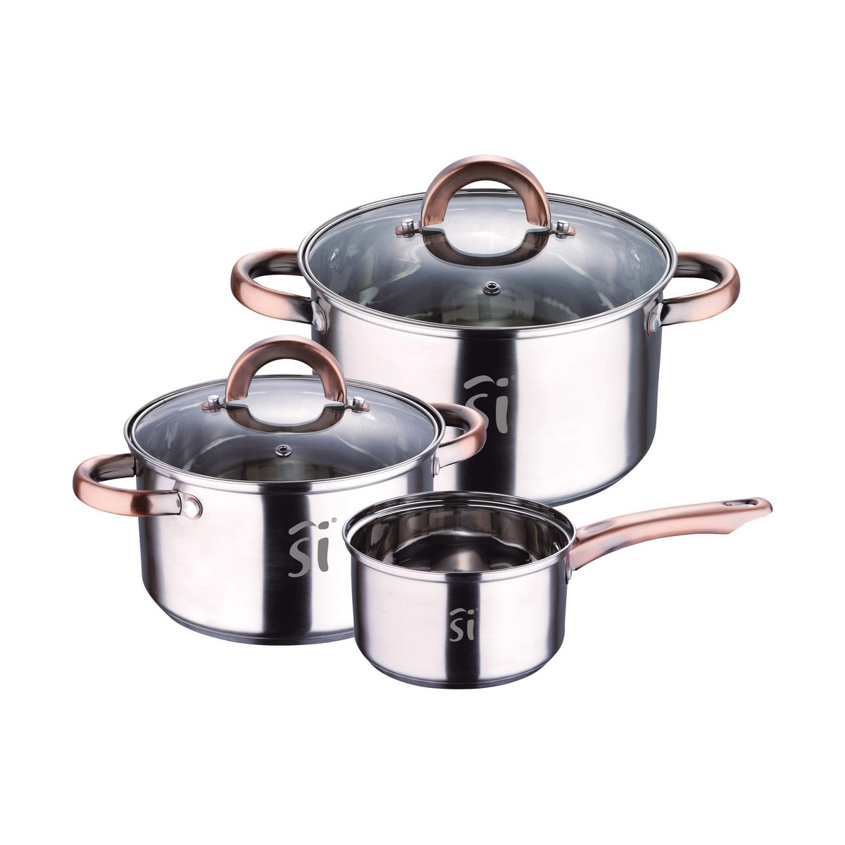 Kastrullset San Ignacio Onil SG8160 (5 Delar) - 6