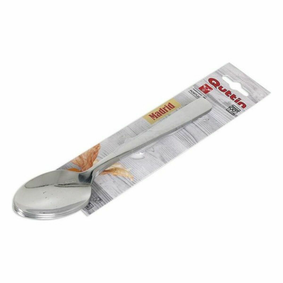 Set med skedar Quttin Madrid (3 pcs) 3 Delar (12 antal) - 2