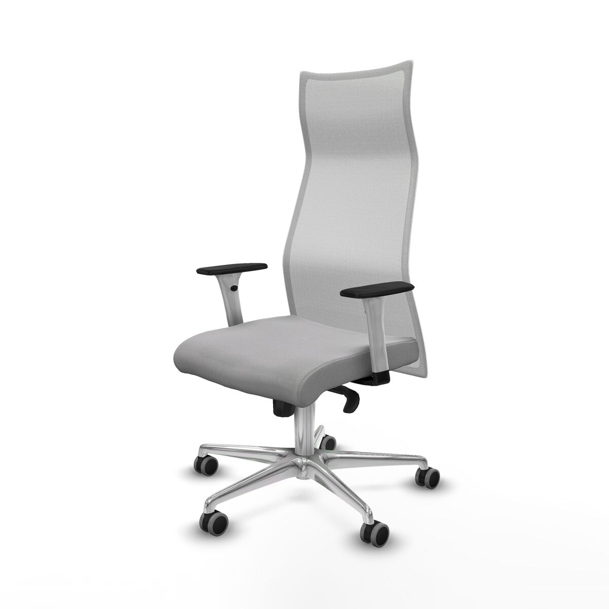 Kontorsstol Piqueras y Crespo B1B086G Ljusgrå - 2
