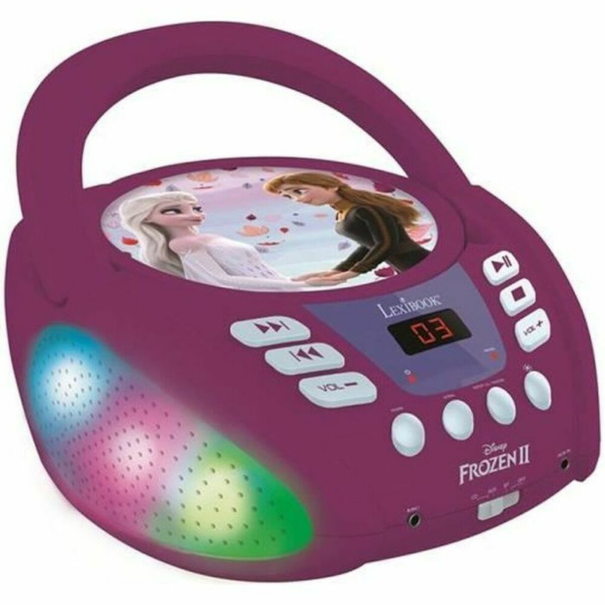 Spelare Lexibook Frozen LED Ljus CD Barn Bluetooth Bluetooth 5.0 - 3