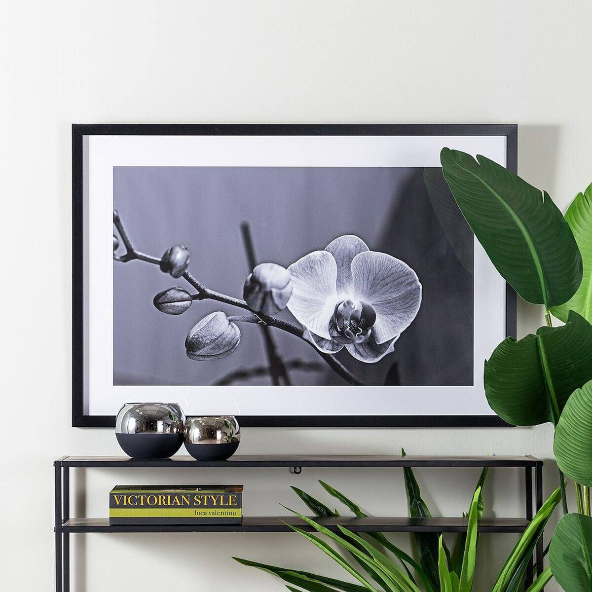 Kanvas Orkidé 65 x 2 x 95 cm Blomster - 5