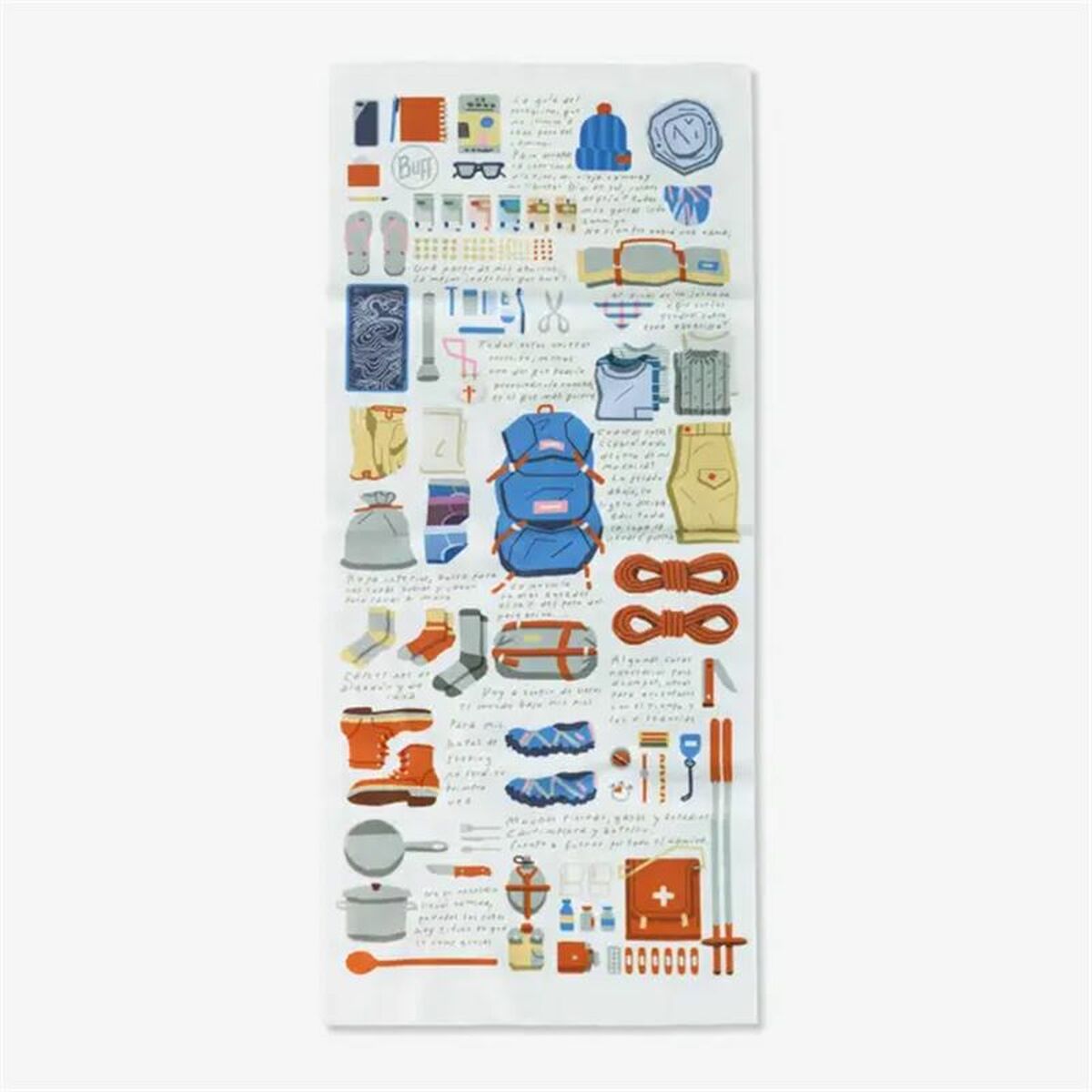 Nackvärmare Buff 134424.555 Multicolour - 2