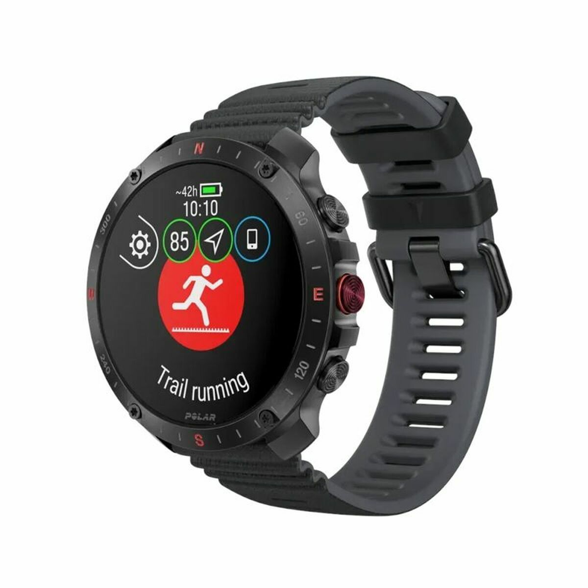 Herrklocka Polar 900110283 Svart 1,39" - 3
