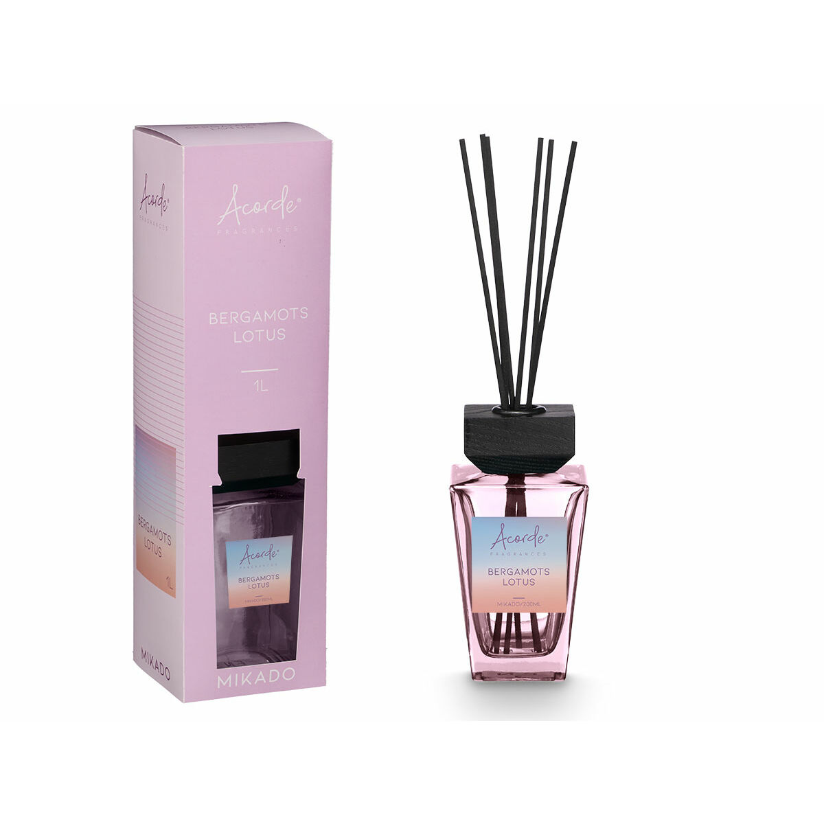 Parfympinnar Acorde BERGAMOTS LOTUS 1 L (4 antal) - 2