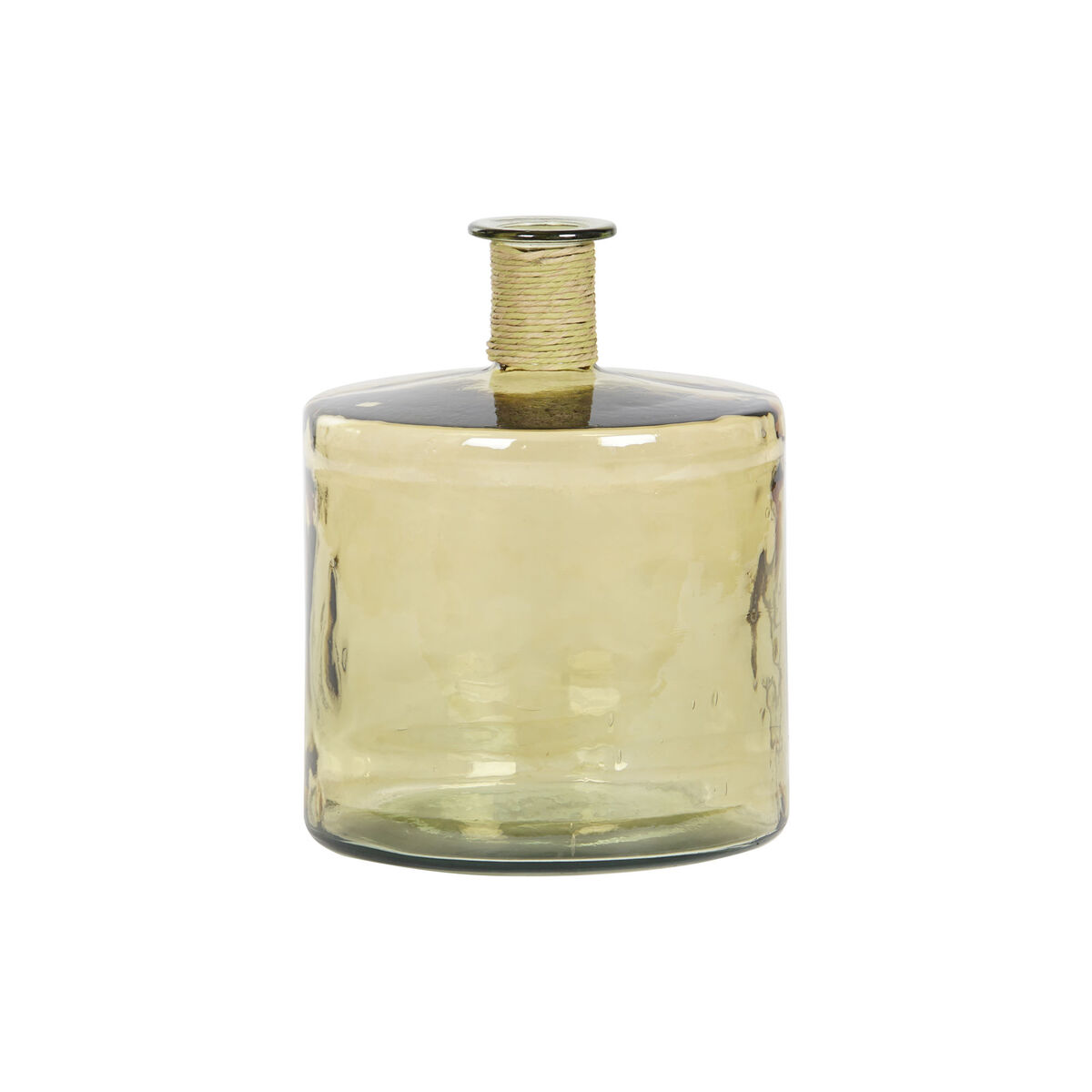 Vas DKD Home Decor Ambra Snöre Härdat glas 35 x 35 x 45 cm