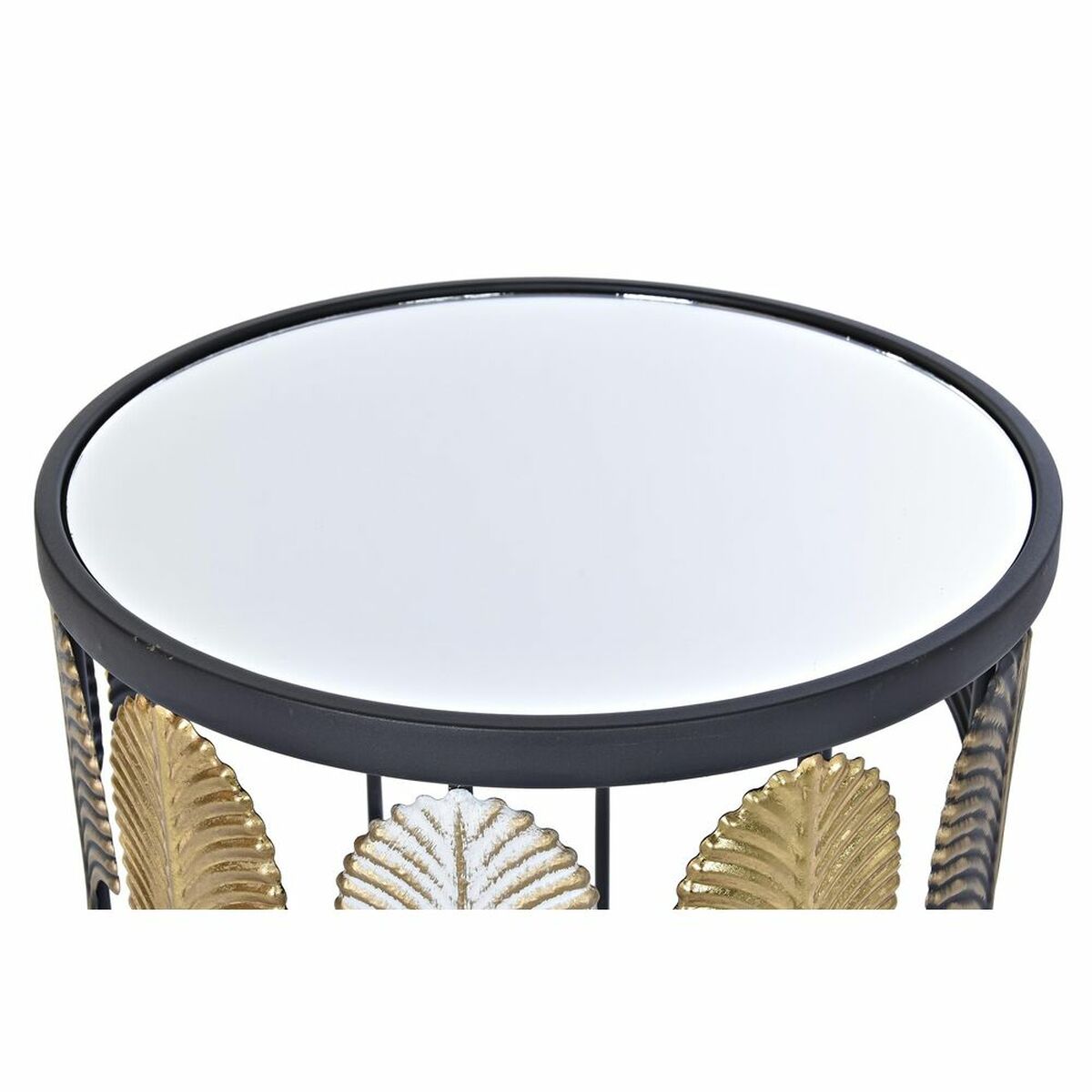 Set om 2 bord DKD Home Decor Svart Multicolour 46 x 46 x 61 cm - 2