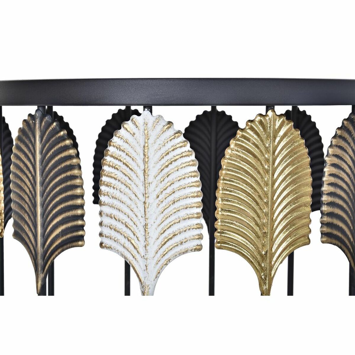 Set om 2 bord DKD Home Decor Svart Multicolour 46 x 46 x 61 cm - 3