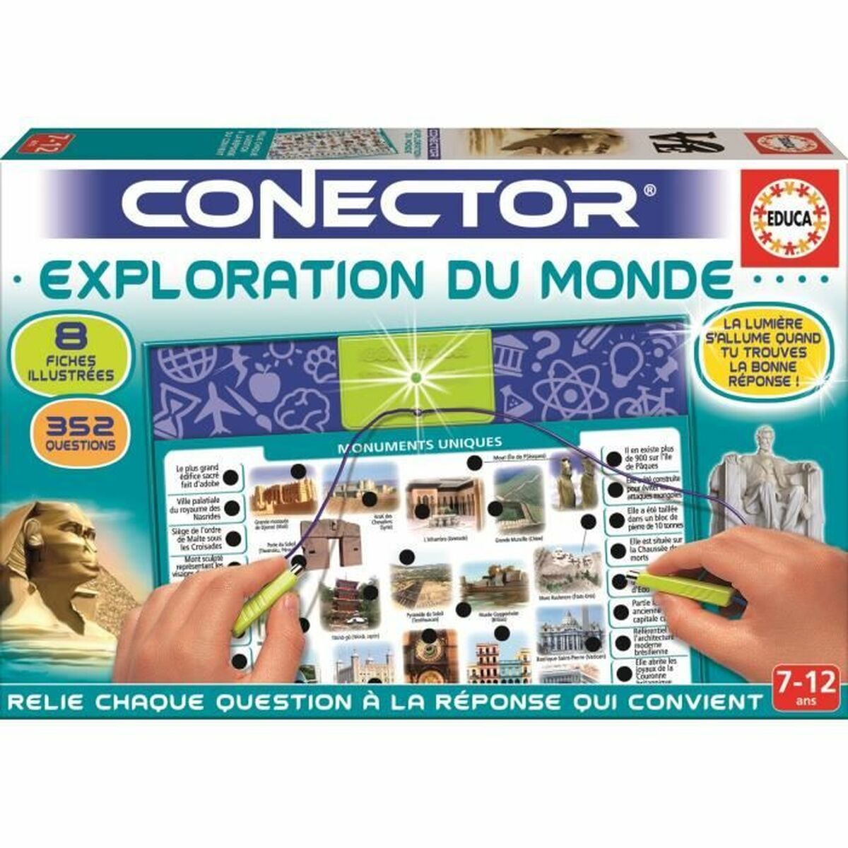 Utbildningsspel Educa Conector World Exploration (FR) - 2