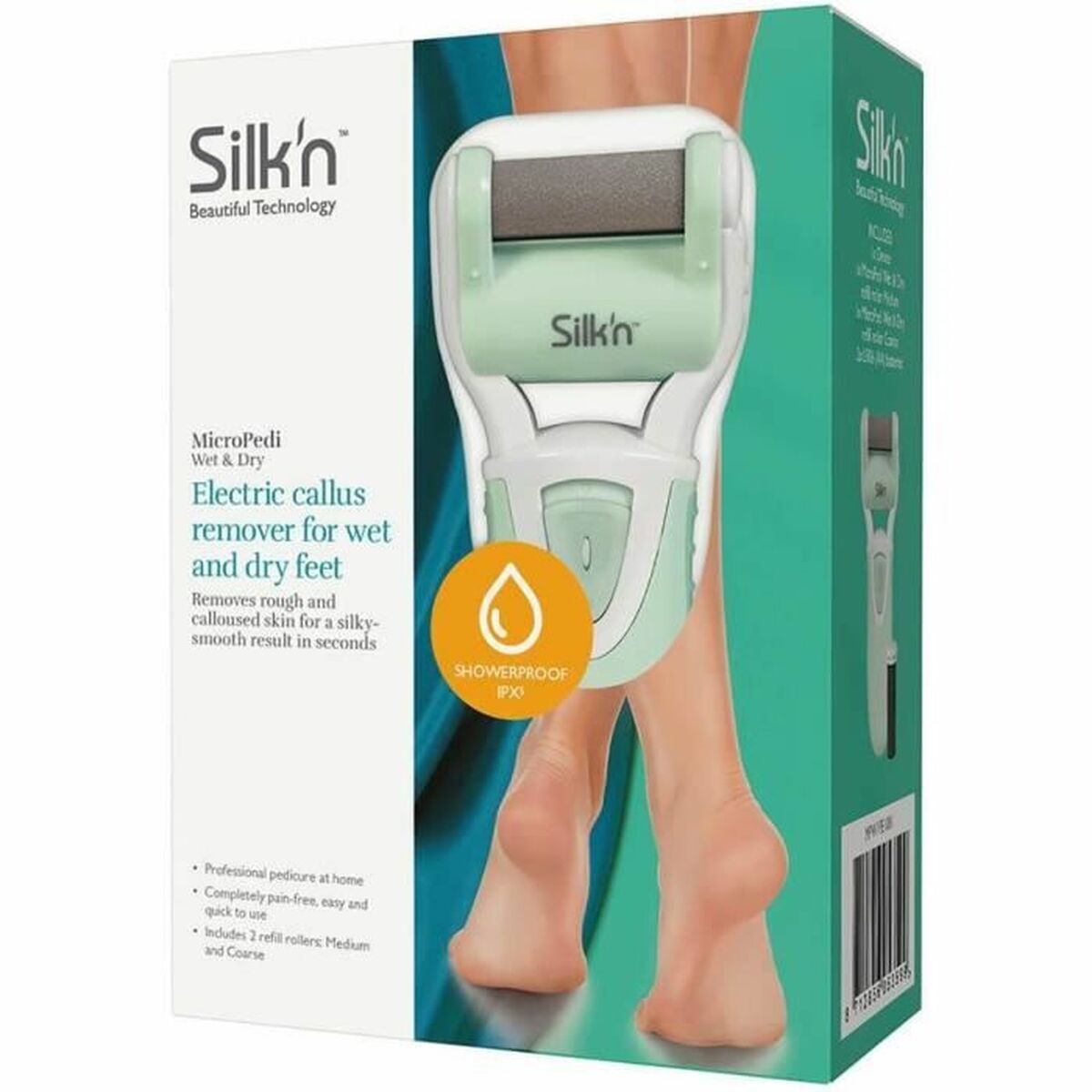 Electric Callus Remover Silk´n MicroPedi Wet & Dry Grön - 6