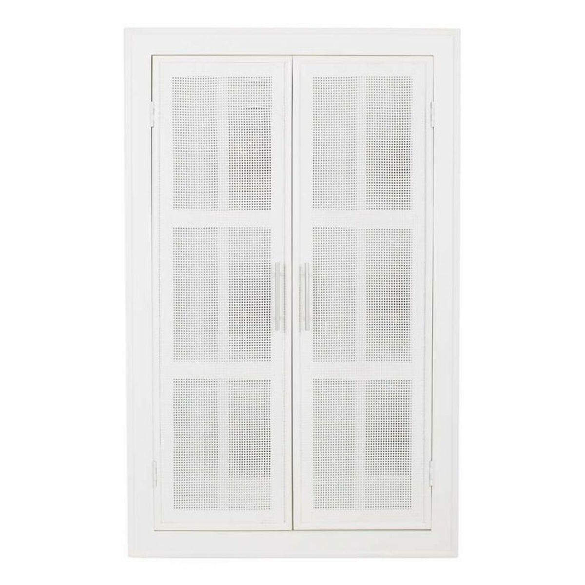 Väggspegel Alexandra House Living Silvrig Bambu Trä MDF 5 x 118 x 73 cm - 3