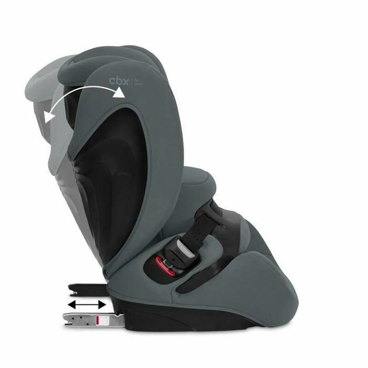 Bilstol Cybex Grå I (9 - 18 kg) II (15-25 kg) III (22 - 36 kg) Barn ECE R129 - 3